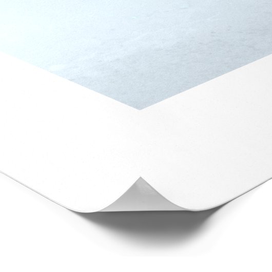 Be Here Now – Modern Minimalist Mountain Poster (Ecke)