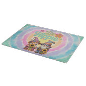 Be Hippie Gnomes Schneidebrett (Ecke)