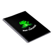 Be HopTimistic | Funny Frog Lover | Niedlicher Fro Notizblock (Rechte Seite)