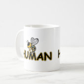 BE HUMAN KAFFEETASSE (Vorderseite Links)