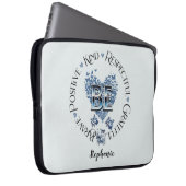 "BE" Inspiriert Inspiration Motivierend Laptopschutzhülle (Vorne Rechts)