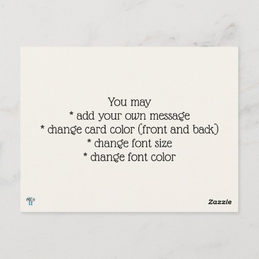 BE JOYFUL PRIMITIVE ILLUSTRATED POSTCARD POSTKARTE (Rückseite)