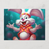 Bé Kaninchen Postkarte (Vorderseite)