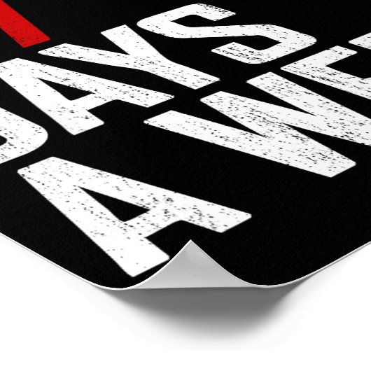 Be Kind 6-7 Days A Week Funny Six Seven Meme Poster (Ecke)