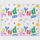 Be Kind Always Geschenkpapier (Flach)