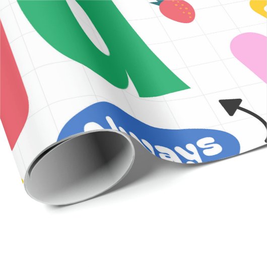 Be Kind Always Geschenkpapier (Rolleneckpunkt)