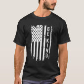Be Kind American Flag Anti Bullying Unity Day Oran T-Shirt (Vorderseite)