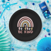 Be Kind ASL III - Amerikanische Gebärdensprache Pappteller (Party)