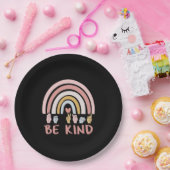 Be Kind ASL III - Amerikanische Gebärdensprache Pappteller (Party)