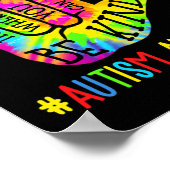 Be Kind Asl Love Sign Language Hand Autism Awarene Poster (Ecke)
