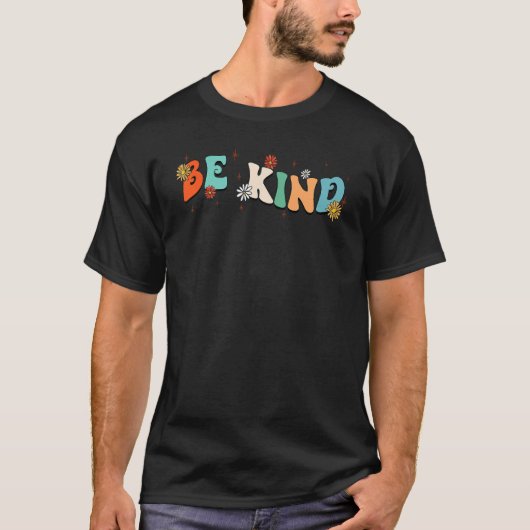 Be Kind ASL Sign Language Inspirational Teacher Ki T-Shirt (Vorderseite)