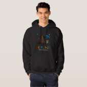 Be Kind Autism Awareness Month Support Puzzle Piec Hoodie (Vorne ganz)