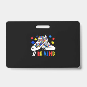 Be Kind Autism Awareness Puzzle Shoes Autism Ausweis