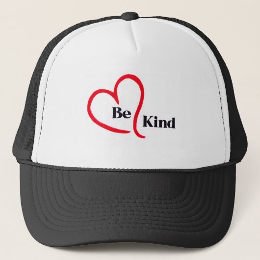Be Kind Baseball Cap Truckerkappe (Vorderseite)