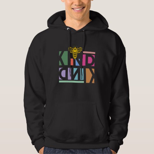 Be kind be a kind human hoodie (Vorderseite)