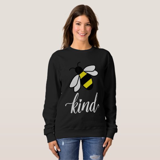 Be Kind Bee Orange Unity Day 2022 Anti Bullying Ki Sweatshirt (Vorne ganz)