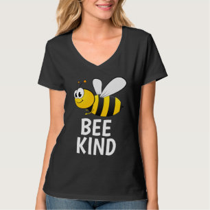 BE KIND BUMBLEBEE LADIES T - SHIRT T - SHIRT