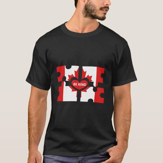 Be Kind Canada T-Shirt (Vorderseite)