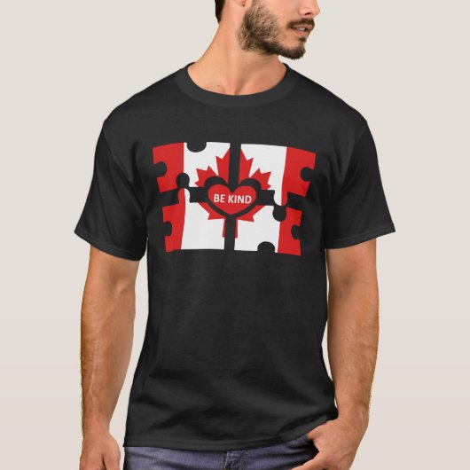 Be Kind Canada T-Shirt (Vorderseite)