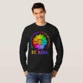 Be Kind Daisy Flower Rainbow LGBT Gay Lesbian Prid T-Shirt (Vorne ganz)
