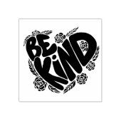 Be Kind Gummistempel (Prägung)