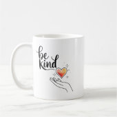 Be Kind Insrational Quote Sitive Motivational Kaffeetasse (Links)