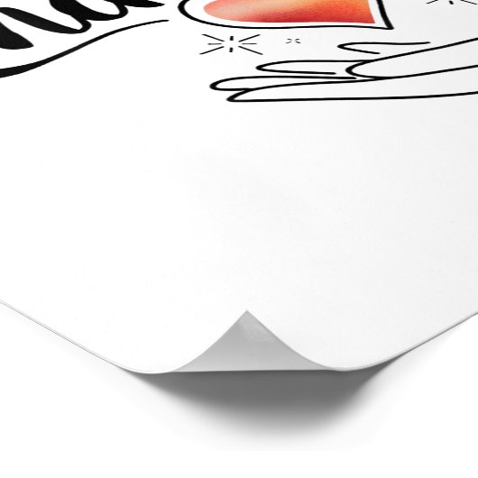 Be Kind Insrational Quote Sitive Motivational Poster (Ecke)