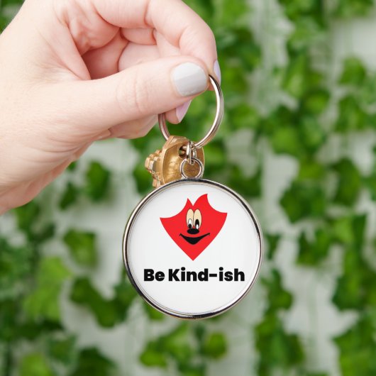 Be Kind-ish Keychain – Funny & Cute Gift for Frien Schlüsselanhänger (Hand)