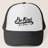 Be kind it' s free truckerkappe (Vorderseite)