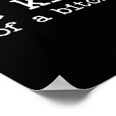 Be Kind Of A Sarcastic Quote Saying Moody Snarky G Poster (Ecke)