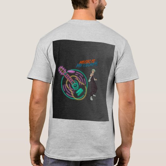 Be Kind – Old School Cool Retro TV Aesthetic Desig T-Shirt (Rückseite)