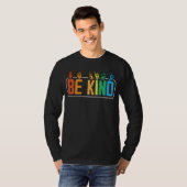 Be Kind Sign Language Hand Talking Teachers Interp T-Shirt (Vorne ganz)