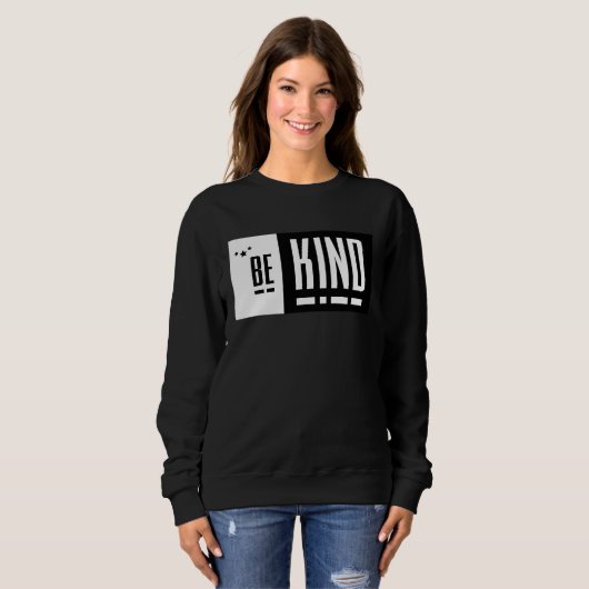 Be kind Sign Language Kindness Matters Sweatshirt (Vorne ganz)