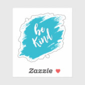 be kind sticker (Blatt)