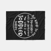 Be Kind To Me I Probably Lost An Argument With A T Fleecedecke (Vorderseite (Horizontal))