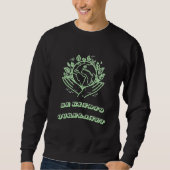 Be Kind to Our Planet: Caring Hands Earth Tee (Vorderseite)