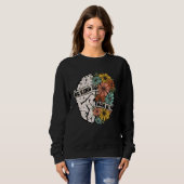Be Kind To Your Mind Mental Health Awareness Brain Sweatshirt (Vorne ganz)