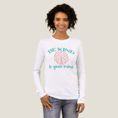 Be Kind to Your Mind – Mental Health Awareness Tri-Blend Shirt (Vorderseite voll)
