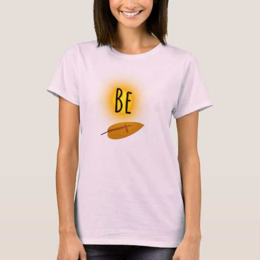 Be "Leaf" Shirt (Vorderseite)