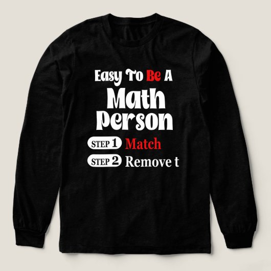 Be Match - Funny Wordplay Minimalist Meme Tri-Blend Shirt (Design Vorderseite)