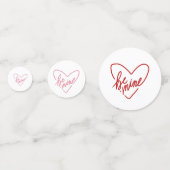 BE MINE CONFETTI KONFETTI (Vorderseiten)