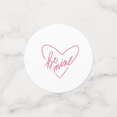 BE MINE CONFETTI KONFETTI (Klein Vorderseite)