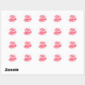 Be Mine Cute Valentine Heart Sticker | Romantic Pi (Blatt)