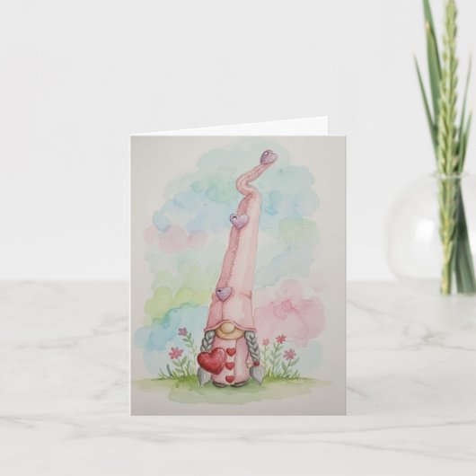 Be Mine Dankeskarte (Vorderseite)