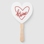 BE MINE FÄCHER (Rückseite)