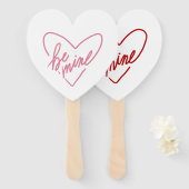 BE MINE  FÄCHER (Vorne und Hinten)