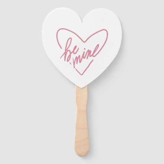 BE MINE  FÄCHER (Vorderseite)