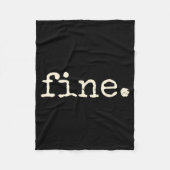 Be Mine - Fine Funny Couple Matching Valentine's D Fleecedecke (Vorderseite)