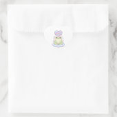 Be Mine Frog Sticker Cute Frog Holding Heart Roman (Tasche)
