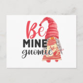 Be Mine Gnome Postkarte (Vorderseite)